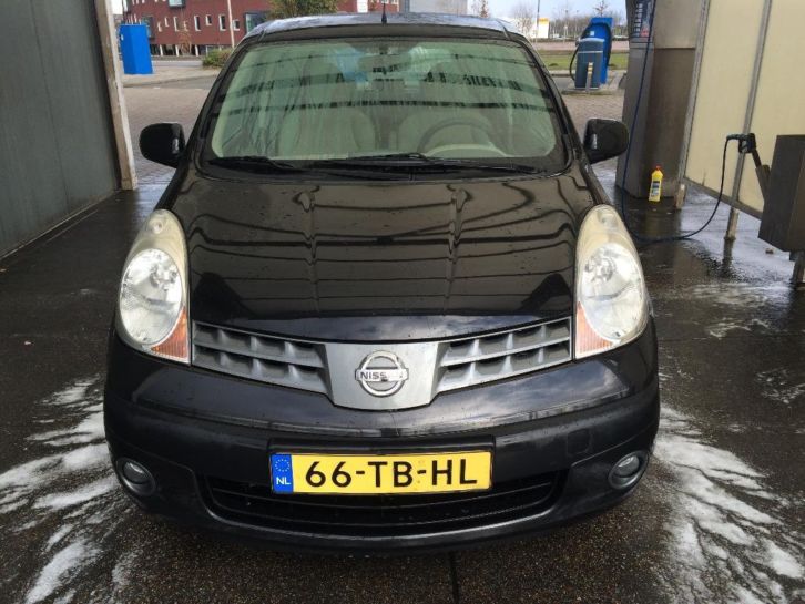 Nissan Note 1.6 16V 2006 Zwart Zeer nette auto