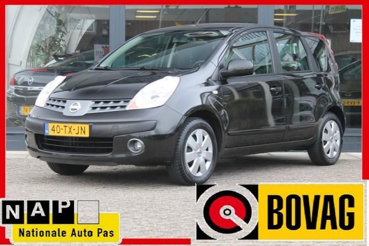 Nissan Note 1.6 Black First Note, Airco, 121dkm 2007