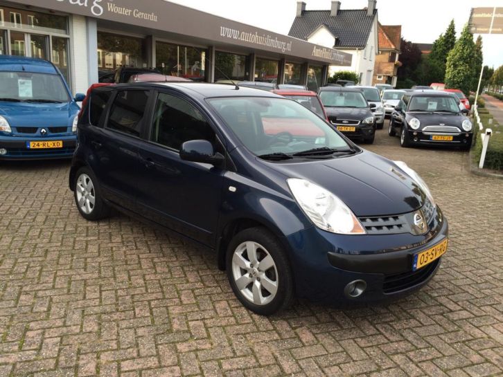 Nissan Note First 1.6 16V 2006 Blauw Airco Clima 137dkm