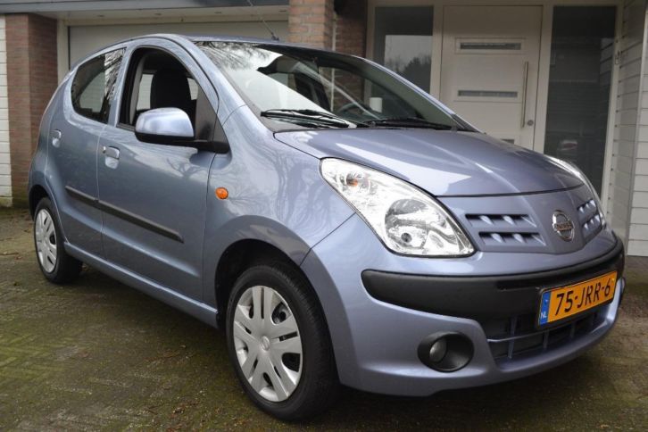 Nissan Pixo 1.0 50KW 2009 Grijs, N.A.P. Nieuwstaat