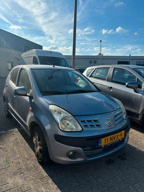 Nissan Pixo 1.0 50KW 5D 2010 Grijs (schade auto)