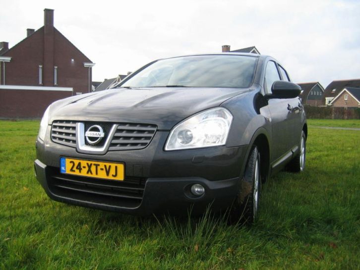 Nissan Qashqai 2.0 DCI 4WD 2007 Brilliant Zwart