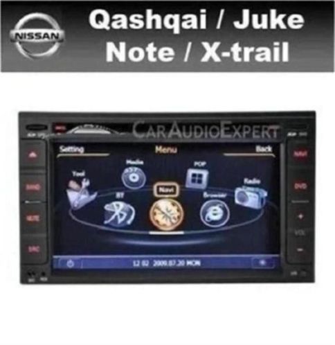 Nissan Qashqai Xtrail Note Micra radio navigatie bluetooth