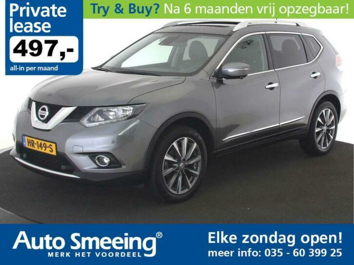 Nissan X-Trail  1.6 DIG-T  7-Persoons  Panoramadak Leder