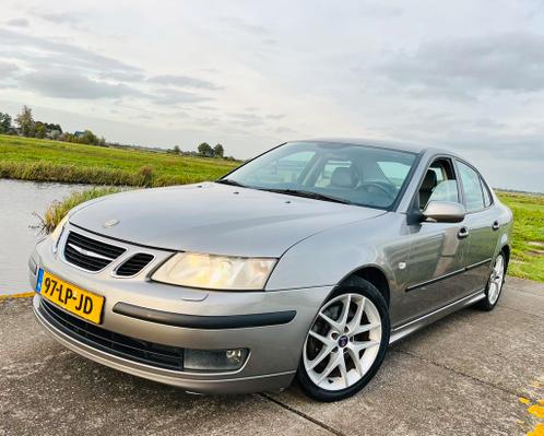 NL Saab 9-3 2.0 T Aero Sedan  210 PK, 6 Bak, Steel Grey