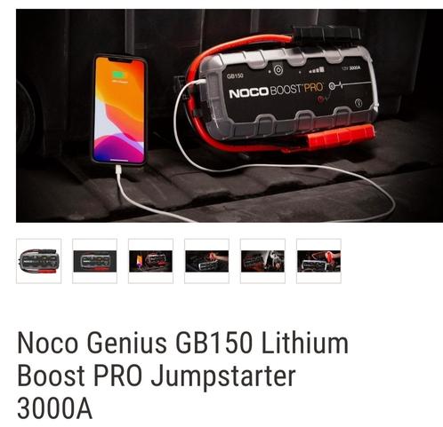 Noco GB150 Jumpstarter accustarter booster 3000a NIEUW