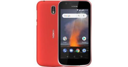 Nokia 1 Rood Android One smartphone van 89 nu 65 nieuw