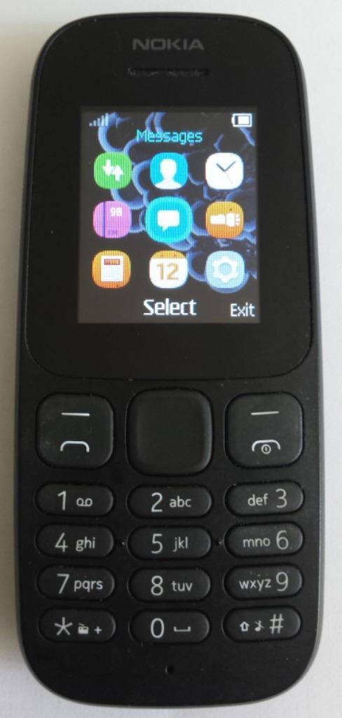 Nokia 105 (2017) zwart