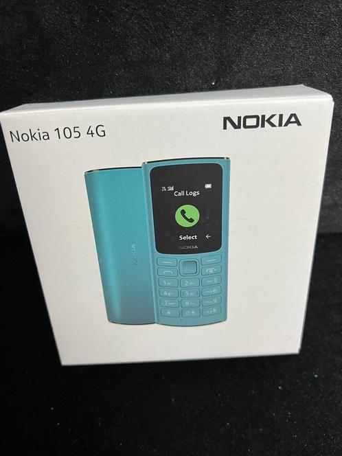 Nokia 105 4G (2023) Zwart nieuw
