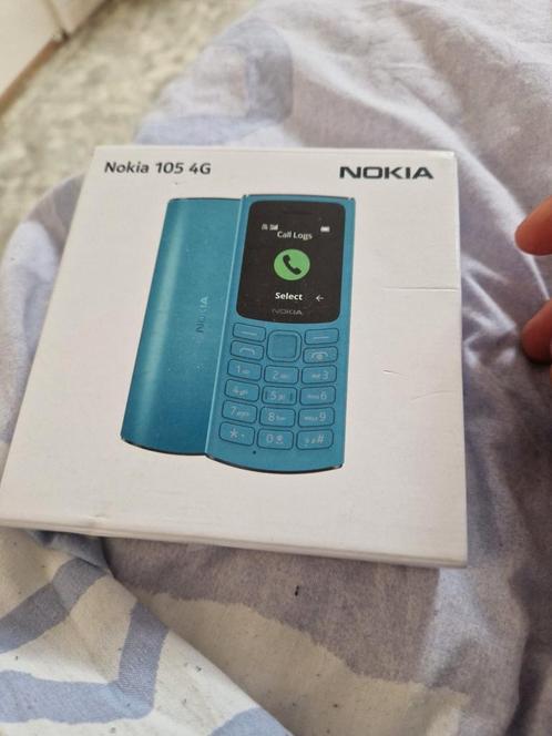 Nokia 105 4G nieuw indoos kleur zwart