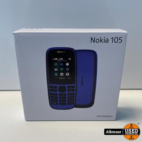 Nokia 105 4Th Edition Zwart  BellenSMS-en