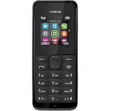 Nokia 105 Black. Nieuw amp Simlockvrij
