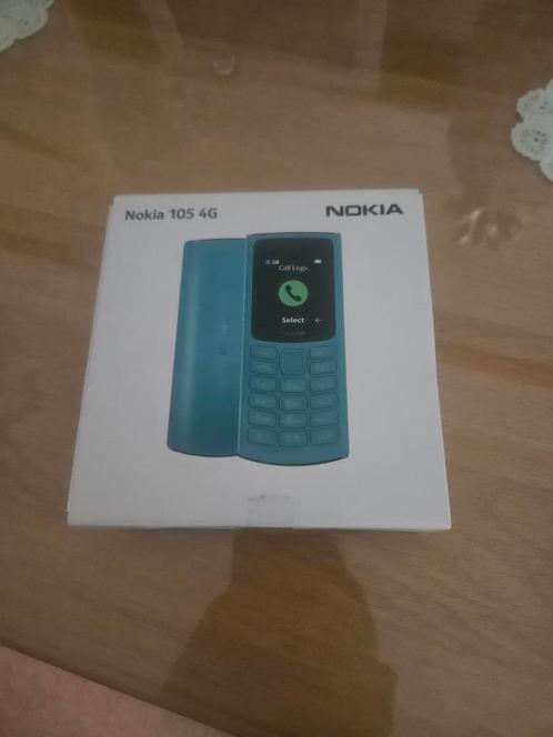 Nokia 105 Nieuw indoos 4G  kleur zwart geseald