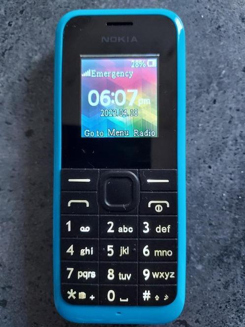 Nokia 105  ongebruikte prepaid SIM-kaart