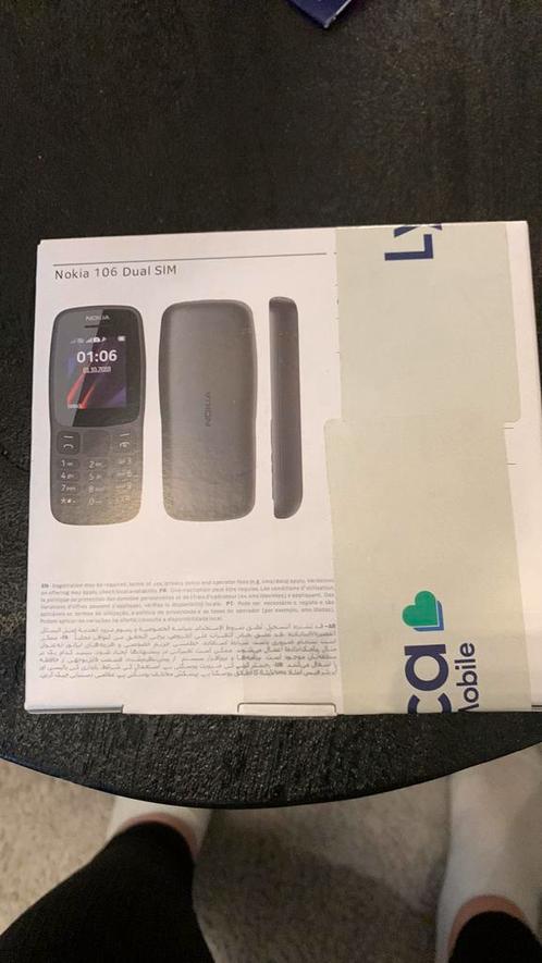 Nokia 106 nieuw in doos met lyca simkaart