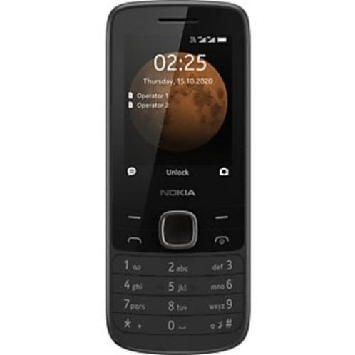 Nokia 106 zwart dual sim en 225 4G zwart dual sim v.a. 20,-