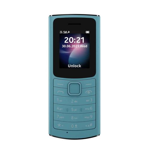 Nokia 110, G4, Dual Sim, Blauw, compleet