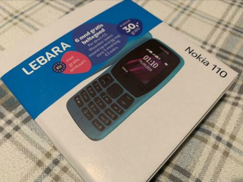 Nokia 110 (nieuw) in doos te koop