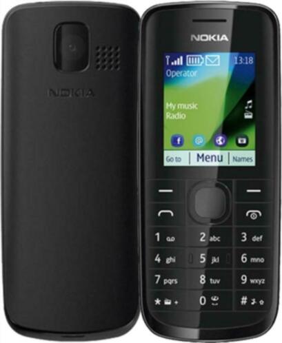Nokia 113 simlock vrij black met Bluetooth
