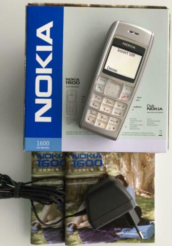 Nokia 1600 simlockvrij nog als nieuw in doos