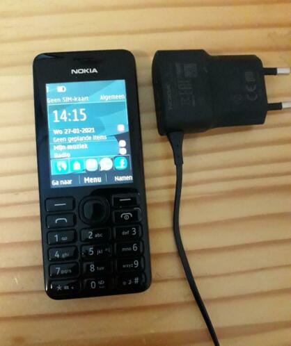 Nokia 206 - RM-873 incl. lader