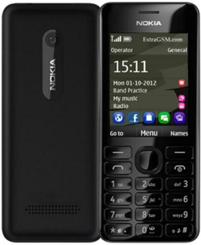 Nokia 206 simlockvrij werkt prima