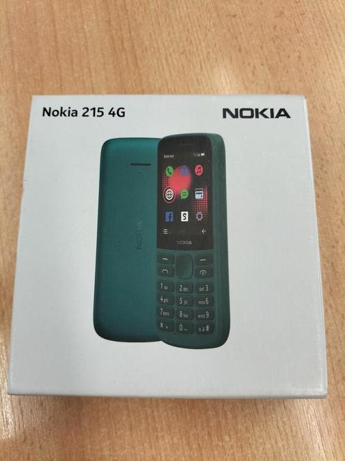 Nokia 215 4g Nieuw gesealde Simlockvrij Compleet vaste prijs