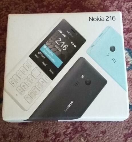 Nokia 216 (nieuw in verpakking) - 35,- incl. verzending