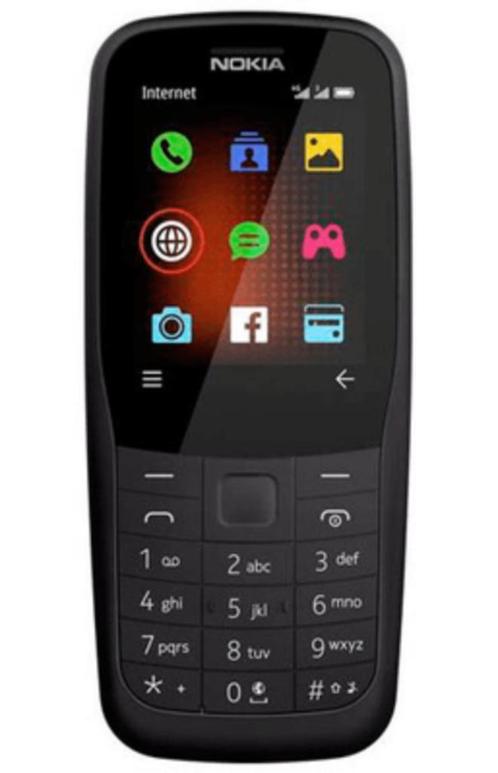 Nokia 220 4G Dual-SIM zwart