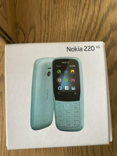 Nokia 220 4G kleur zwart