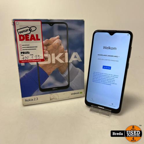 Nokia 2.3 Telefoon  Met lader  Met garantie