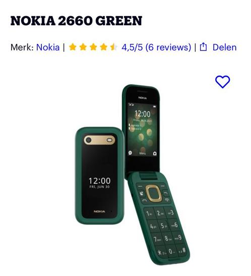 Nokia 2660 Groen
