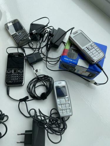 Nokia 2700, E 71, E72, 6233 en 1600