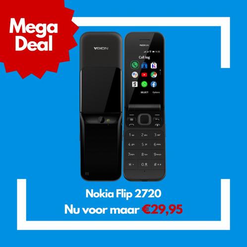 Nokia 2720 Flip 4G Zwart  Garantie