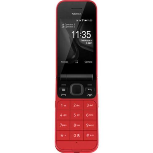 Nokia 2720 Flip Red nu slechts 106,-