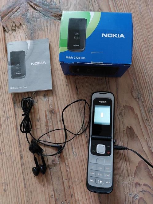 Nokia 2720 fold - zwart
