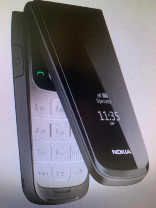 Nokia 2720 fold zwart incl lader amp extra accu