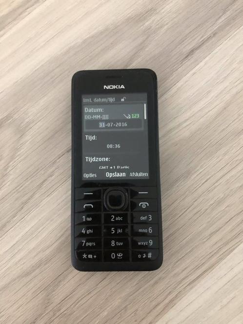 Nokia 301.1 zonder oplader Simlock vrij