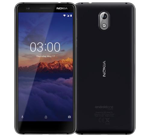 Nokia 3.1 16GB Dual-sim zwart