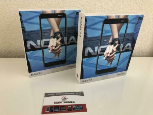 Nokia 3.1 16GB Splinternieuw in doos met 1 Jaar Garantie