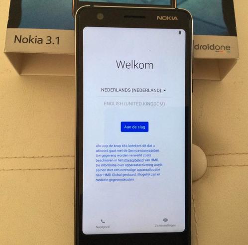 Nokia 3.1. 5.2 Inch Scherm met HDResolutie49,- Bieden Mooi