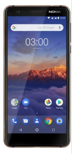 Nokia 3.1 dual sim blauw 16 gb