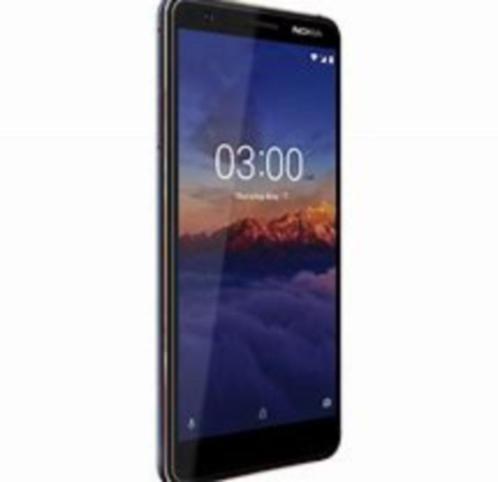 Nokia 3.1 zwart nieuw in doos met bon