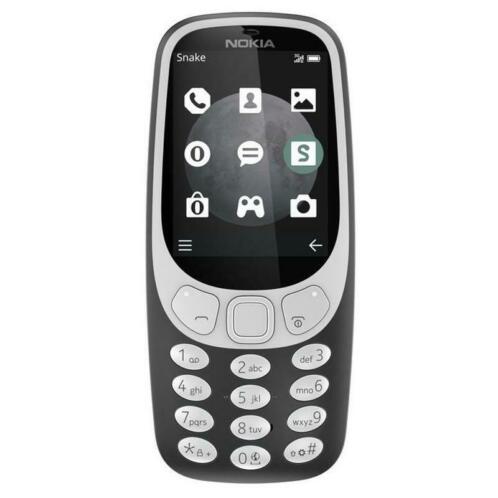 Nokia 3310 3G Charcoal Grey nu slechts 59,-