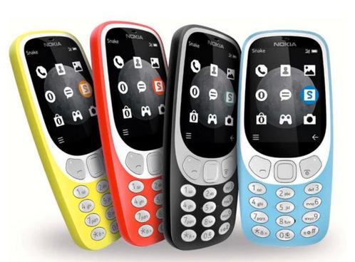 Nokia - 3310 (3G) Diverse kleuren (Nieuw)
