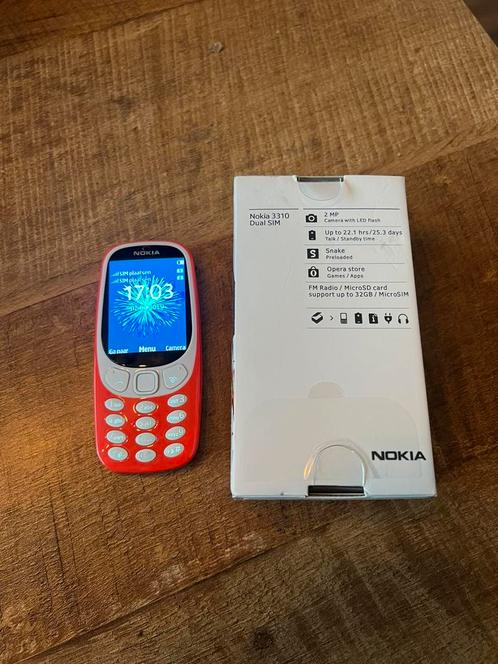 Nokia 3310 - Bel amp SMS - Snake - Oranje Geel Grijs