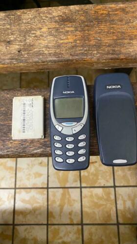 Nokia 3310 blauw classic