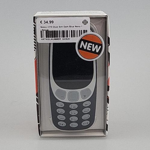 Nokia 3310 Dual Sim Dark Blue Nena 1  Nieuw
