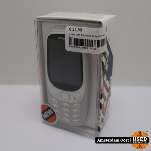 Nokia 3310 Dual-Sim Gray  Nieuw in Seal