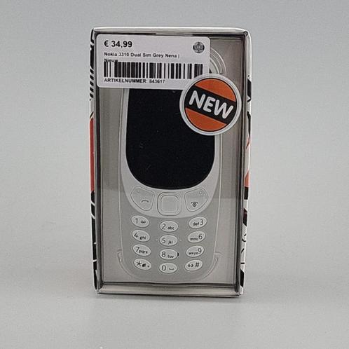 Nokia 3310 Dual Sim Grey Nena  Nieuw